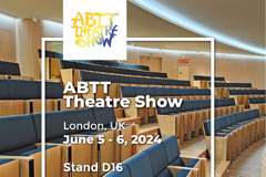 EZCARAY SEATING wird in Kürze auf der ABTT THEATRE SHOW 2024 Messe vertreten sein