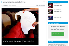 AUDITORIA MAGAZINE comparte con sus lectores la MAMPARA SHELL de EZCARAY SEATING