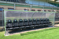 SPIELERBÄNKE DES DSV LEOBEN • ÖSTERREICH