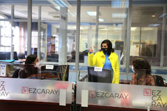 Einweihung der neuen Einrichtungen von EZCARAY SEATING