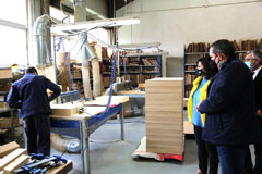 Einweihung der neuen Einrichtungen von EZCARAY SEATING