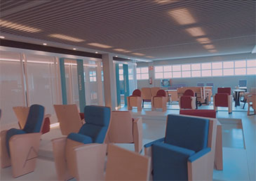 Ezcaray Seating at fairs and exhibitions